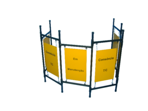 Grade de isolamento MONTEEUSE