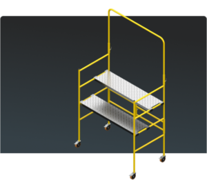 Andaime Plataforma Original MONTEEUSE PI0702779-6 Aço ou Alumínio - Produto patenteado - Segurança em altura para manutenção industrial ou construção civil, garantindo acesso seguro pela escada incorporada, Guarda-corpos e Rodapés conforme NR-18, conjunto de piso antiderrapante e forração completa, com alçapão de acesso seguro. Pode ser apoiado com sapatas ajustáveis ou rodízios para movimentação segura da estrutura. Totalmente normatizado, com ART de fabricação recolhida junto ao CREA, Memorial de cálculo, Manual de montagem, Checklist de montagem, Projeto de montagem e Treinamento tipo seminário online com certificados nominais a cada participante. Destaque nas maiores indústrias do Brasil, tendo como clientes a VALE, CSN, Usiminas, Petrobrás, GERDAU, CEMIG, Raízen, JBS SEARA, Marfrig, Usaçucar, Bunge, ADM do Brasil, Syngenta, SENAI, Cofco, Hydro Alunorte, entre outros.