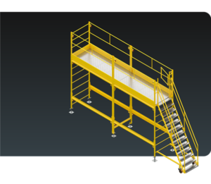 Andaime Plataforma com Escada Angulada MONTEEUSE PI0702779-6 Produto patenteado - Segurança em altura para manutenção industrial ou construção civil, garantindo acesso seguro pela escada incorporada, Guarda-corpos e Rodapés conforme NR-18, conjunto de piso antiderrapante e forração completa, com alçapão de acesso seguro. Pode ser apoiado com sapatas ajustáveis ou rodízios para movimentação segura da estrutura. Totalmente normatizado, com ART de fabricação recolhida junto ao CREA, Memorial de cálculo, Manual de montagem, Checklist de montagem, Projeto de montagem e Treinamento tipo seminário online com certificados nominais a cada participante. Destaque nas maiores indústrias do Brasil, tendo como clientes a VALE, CSN, Usiminas, Petrobrás, GERDAU, CEMIG, Raízen, JBS SEARA, Marfrig, Usaçucar, Bunge, ADM do Brasil, Syngenta, SENAI, Cofco, Hydro Alunorte, entre outros.