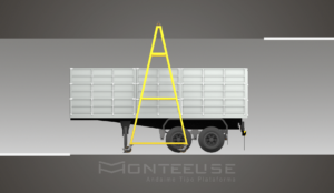 Pórtico Linha de Vida Móvel Monteeuse - ótima estabilidade da estrutura. Segurança em Altura nas atividades de Manutenção, Inspeção de cargas e Enlonamento de veículos e caminhões, com atendimento total a NR35, permitindo a Ancoragem do Cinto de segurança no Trava-quedas. Trabalho seguro, estrutura móvel com Rodízios robustos e de qualidade.