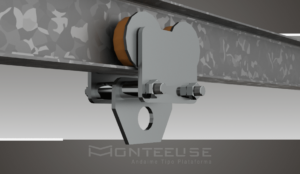 Pórtico Linha de Vida Móvel Monteeuse - ótima estabilidade da estrutura. Segurança em Altura nas atividades de Manutenção, Inspeção de cargas e Enlonamento de veículos e caminhões, com atendimento total a NR35, permitindo a Ancoragem do Cinto de segurança no Trava-quedas. Trabalho seguro, estrutura móvel com Rodízios robustos e de qualidade.