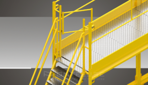Andaime Plataforma com Escada Angulada Original MONTEEUSE PI0702779-6 Produto patenteado - Segurança em altura para manutenção industrial ou construção civil, garantindo acesso seguro pela escada incorporada, Guarda-corpos e Rodapés conforme NR-18, conjunto de piso antiderrapante e forração completa, com alçapão de acesso seguro. Pode ser apoiado com sapatas ajustáveis ou rodízios para movimentação segura da estrutura. Totalmente normatizado, com ART de fabricação recolhida junto ao CREA, Memorial de cálculo, Manual de montagem, Checklist de montagem, Projeto de montagem e Treinamento tipo seminário online com certificados nominais a cada participante. Destaque nas maiores indústrias do Brasil, tendo como clientes a VALE, CSN, Usiminas, Petrobrás, GERDAU, CEMIG, Raízen, JBS SEARA, Marfrig, Usaçucar, Bunge, ADM do Brasil, Syngenta, SENAI, Cofco, Hydro Alunorte, entre outros.