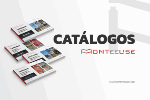 Catálogos MONTEEUSE 2025 - Andaimes e Plataformas, Andaime Plataforma Original PI0702779-6, Estruturas de Linha de Vida Móvel ou Fixa, Escadas Plataforma NR-12, Pórticos de Içamento de cargas e muito mais. Confira no nosso site!