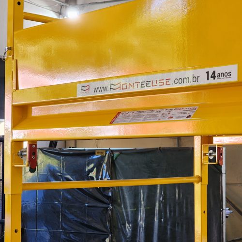 Andaime Plataforma SLIM MONTEEUSE - Área 1m x 1,2m - Trabalho em altura com Segurança (11)