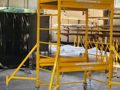 Andaime Plataforma SLIM MONTEEUSE - Área 1m x 1,2m - Trabalho em altura com Segurança (2)