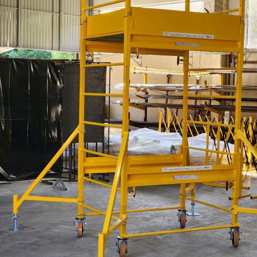 Andaime Plataforma SLIM MONTEEUSE - Área 1m x 1,2m - Trabalho em altura com Segurança (2)