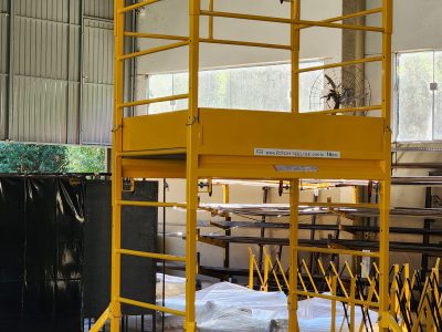 Andaime Plataforma SLIM MONTEEUSE - Área 1m x 1,2m - Trabalho em altura com Segurança (3)