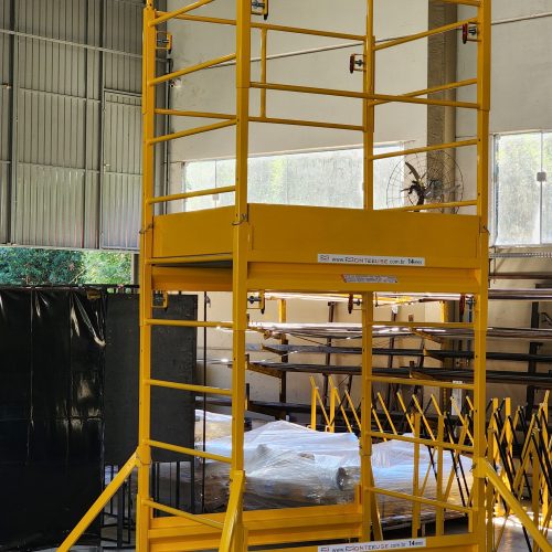 Andaime Plataforma SLIM MONTEEUSE - Área 1m x 1,2m - Trabalho em altura com Segurança (3)