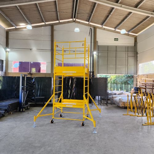 Andaime Plataforma SLIM MONTEEUSE - Área 1m x 1,2m - Trabalho em altura com Segurança (5)