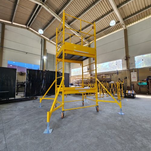 Andaime Plataforma SLIM MONTEEUSE - Área 1m x 1,2m - Trabalho em altura com Segurança (6)