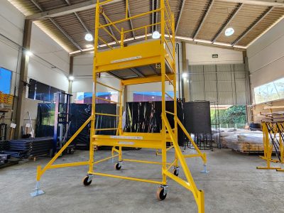 Andaime Plataforma SLIM MONTEEUSE - Área 1m x 1,2m - Trabalho em altura com Segurança (7)
