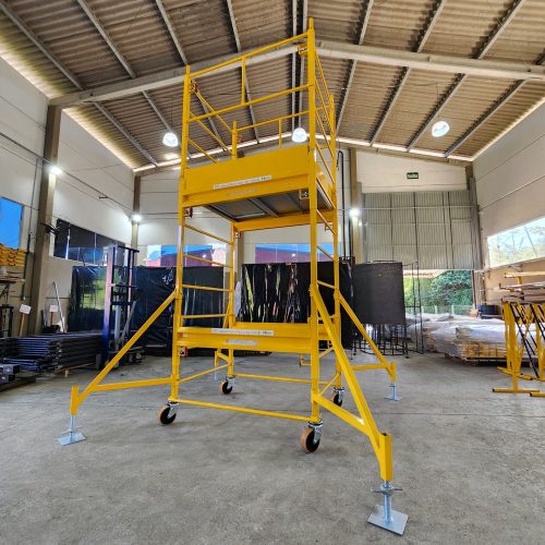 Andaime Plataforma SLIM MONTEEUSE - Área 1m x 1,2m - Trabalho em altura com Segurança (7)