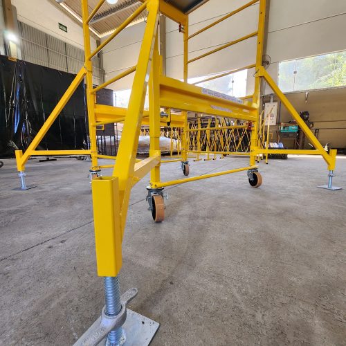 Andaime Plataforma SLIM MONTEEUSE - Área 1m x 1,2m - Trabalho em altura com Segurança (8)