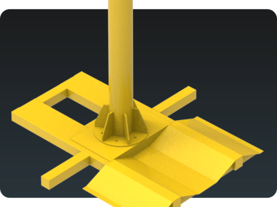 Poste de Ancoragem Giratório com Base Suporte Pneu MONTEEUSE - Linha de Vida Móvel NBR 16.325-1 - Ancoragem do cinto de segurança com trole e trava quedas - NR-35 segurança no trabalho em altura